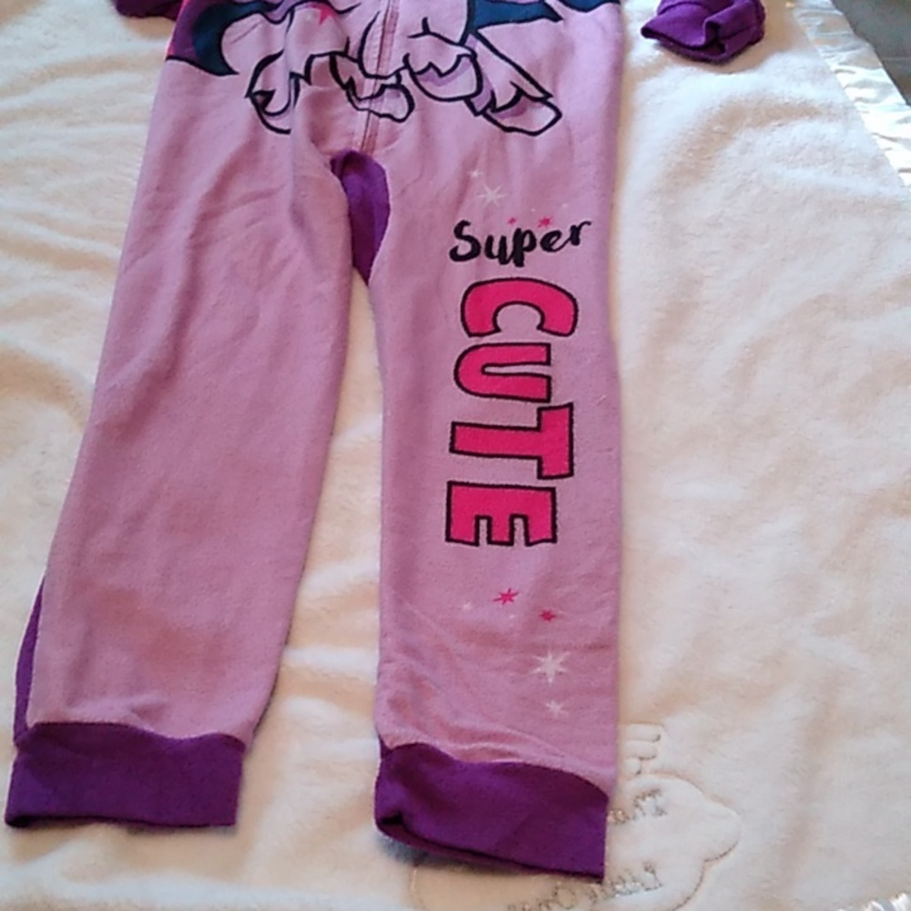 🌈 My Little Pony ✨Twilight Sparkle  Girls Pajama Size Small - Picture 4 of 6